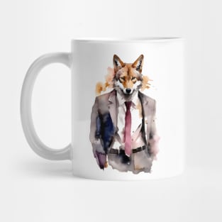 Businessman Fox Mug